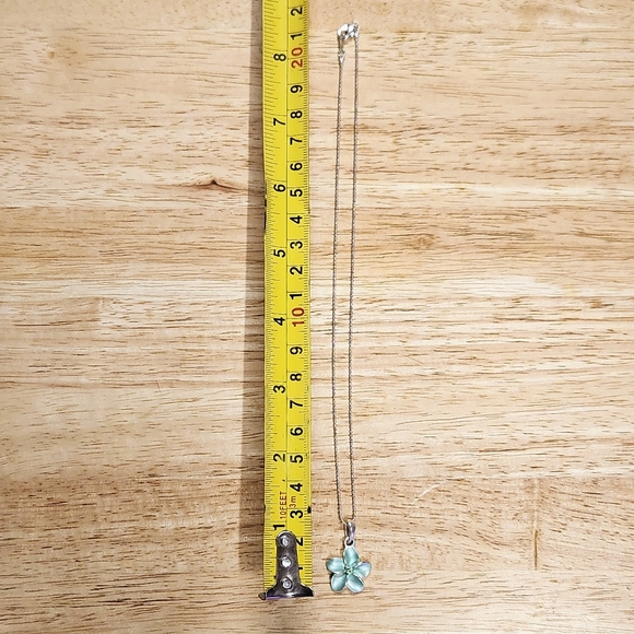 Plumeria Pendant Necklace - Picture 5 of 6